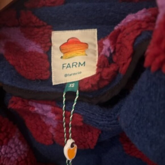 XS & NWT Fleece Farm Rio Coat: Muticolor Leopard Print: Fun & Fleecy - Picture 5 of 6